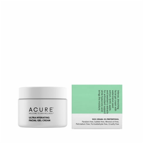 Acure Ultra Hydrating Facial Gel Cream Perspective: back