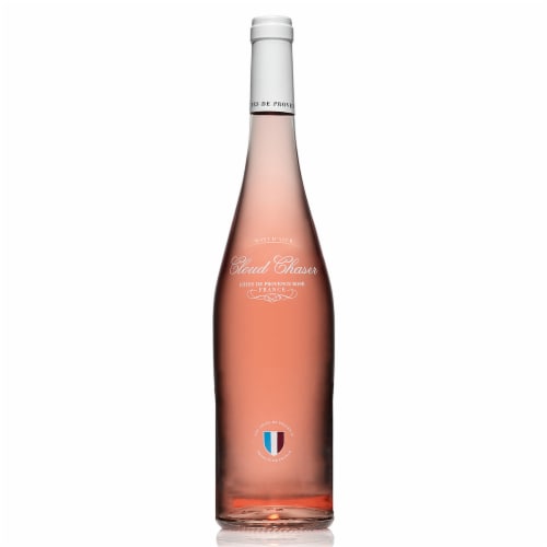 Cloud Chaser Cotes de Provence Rose Blend Wine Perspective: back