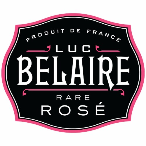 Luc Belaire Sec Rare Rose France Sparkling Wine Perspective: back