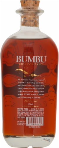 Bumbu Original Rum Perspective: back