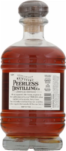 Peerless Small Batch Kentucky Straight Bourbon Whiskey Perspective: back