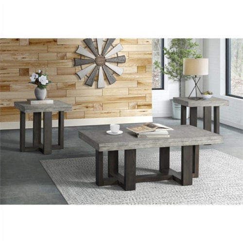 Faux concrete on sale table top