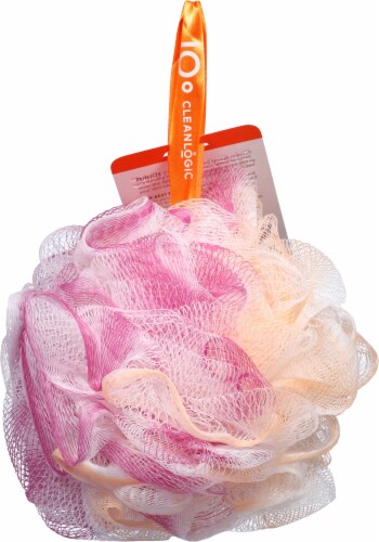 B&B Mesh Facial Sponge Perspective: back