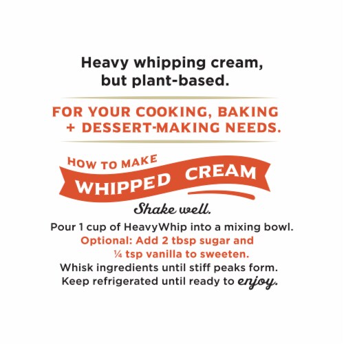 Califia Farms® Dairy Free Heavy Whip Substitute Perspective: back