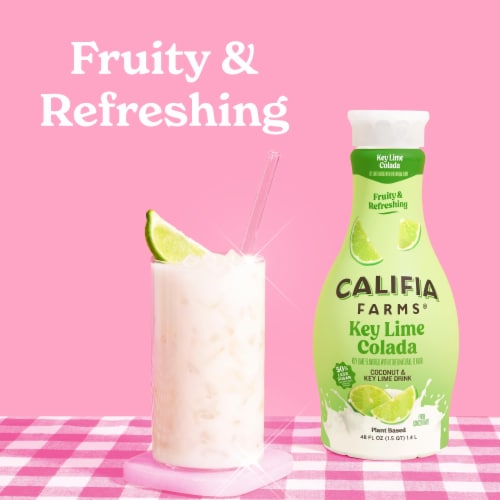 Califia Farms® Key Lime Colada Juice Refresher Perspective: back