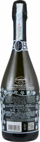 Candoni D.O.C. Brut Prosecco Perspective: back