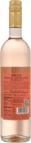 Carletto Ricco Peach Moscato Perspective: back