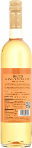 Ricco Semi-Sweet Mango Moscato Perspective: back