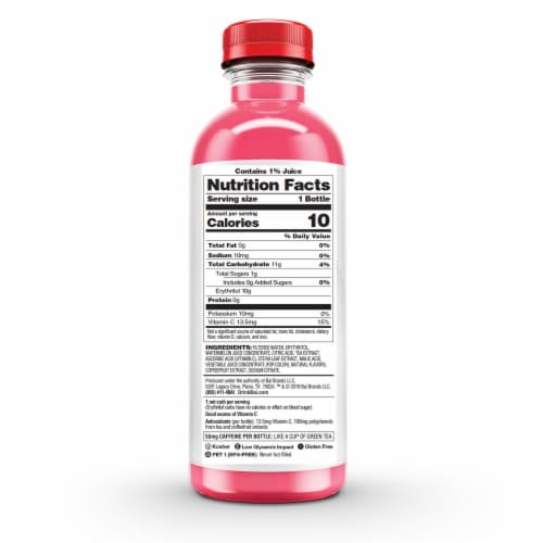 Bai® Antioxidant Infused Kula Watermelon Flavored Bottled Water Perspective: back