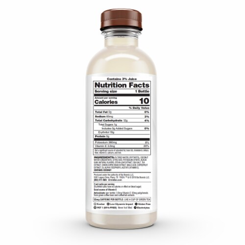 Bai® Antioxidant CocoFusion® Puna Coconut Pineapple™ Flavored Water Bottle Perspective: back