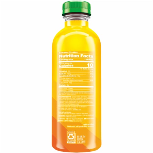 Bai® Boost Togo Tangerine Citrus Antioxidant Infused Beverage Perspective: back
