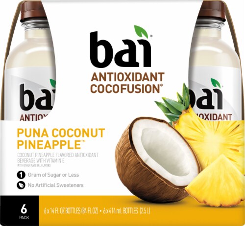 Bai® Coconut Pineapple Antioxidant Beverage Perspective: back