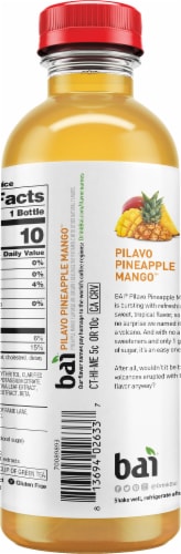 Bai® Pineapple Mango Antioxidant Beverage Perspective: back
