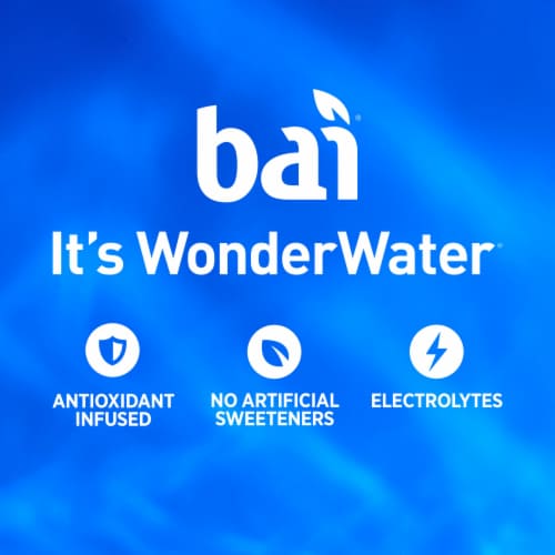 Bai Simbu Strawberry Antioxidant Infused Water Beverage Bottle Perspective: back
