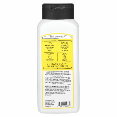 J.R. Watkins™ Lemon Cream Daily Moisturizing Body Wash Perspective: back