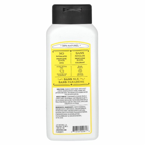 J.R. Watkins™ Lemon Cream Daily Moisturizing Body Wash Perspective: back
