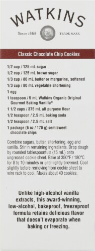 Watkins Original Gourmet Organic Vanilla Extract Perspective: back