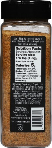 Watkins 1868 Organic Sweet & Savory Rub Perspective: back