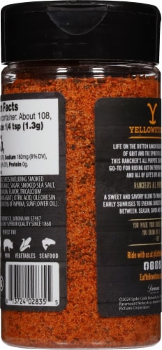 Yellowstone Watkins Rancher's All Purpose Seasoning Perspective: back