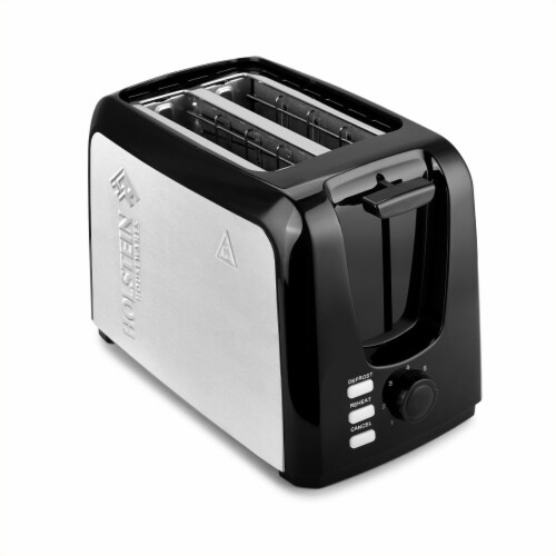 2-Slice Toaster Black Holstein Housewares Perspective: back