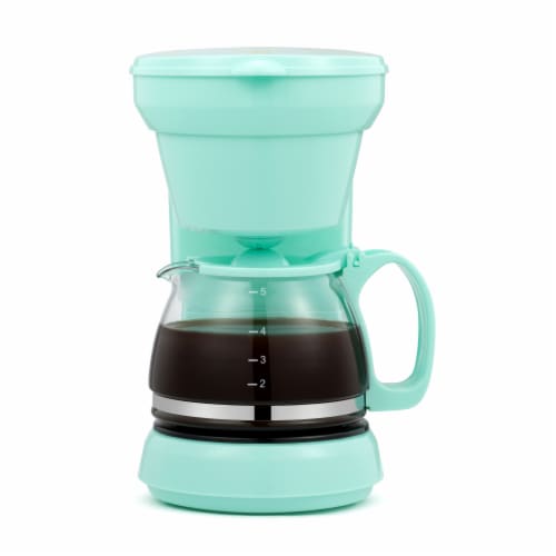 Holstein Housewares 5CUP Coffee Maker - Space-Saving Design, Auto Pause and  Serve, and Removable Filter Basket for Fresh and Rich-Tasting Coffee 