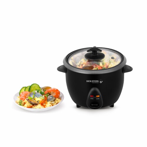 5-Cup Rice Cooker Holstein Housewares Perspective: back