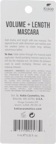 Kokie Professional Volume and Length Black Mascara Perspective: back
