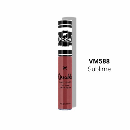 Kokie Professional Kissable Liquid Lipstick Rich Matte Finish Sublime Perspective: back
