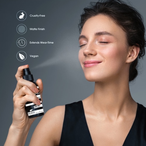 Kokie Professional Fix It Up Matte Setting Spray Perspective: back