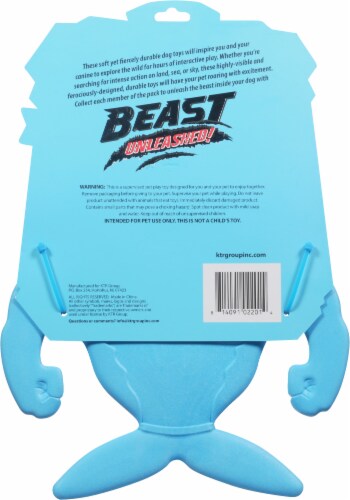 Beast Unleashed! Shark Chew Toy Perspective: back