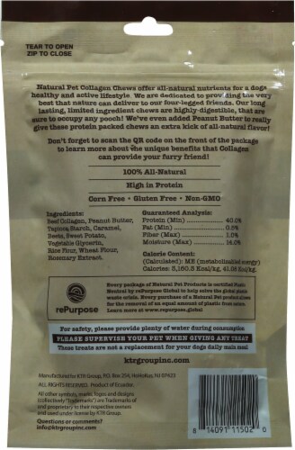 Natural Pet Collagen Kabobs 6 ct Perspective: back