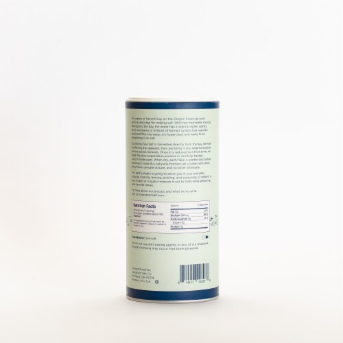 Jacobsen Salt Co. Pure Kosher Sea Salt Perspective: back