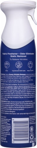 Downy Wrinkle Releaser Fabric Spray Perspective: back