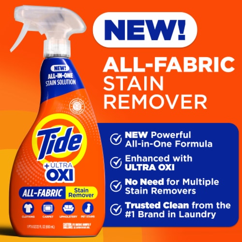 Tide +Oxi Rescue Laundry Stain Remover Perspective: back