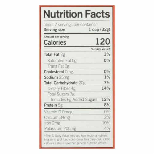 Forager® Project Organic Cinnamon Grain-Free O's® Perspective: back