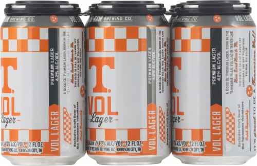 Yee Haw® Beer Tennessee Volunteers Can Perspective: back