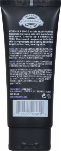 Formula 10.0.6® Draw It All Out Charcoal & Plum Skin-Detoxing Peel Mask Perspective: back