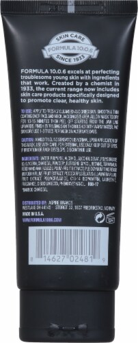 Formula 10.0.6® Draw It All Out Charcoal & Plum Skin-Detoxing Peel Mask Perspective: back
