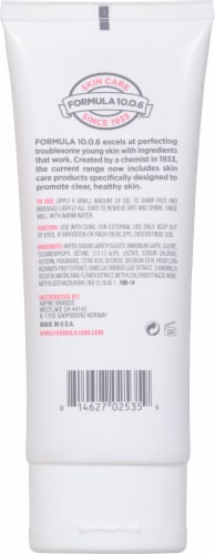 Formula 10.0.6 Best Face Forward Passionfruit & Green Tea Daily Foaming Cleanser Perspective: back