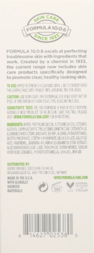 Formula 10.0.6 Seriously Shine Free Matifying Oil-Free Moisturizer Perspective: back
