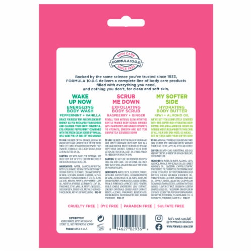 Formula 10.0.6 Clean Escape Body Wash Set 2 Pack Perspective: back