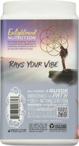 Sunwarrior® Illumin8 Lean Meal Chocolate Superfood Shake Powder Perspective: back