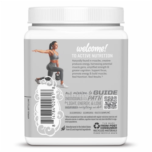 Sunwarrior® Sport Unflavored Active Creatine Dietary Supplement Perspective: back
