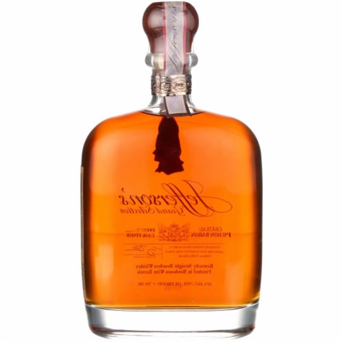 Jefferson's Chateau Pinchon Baron Bourbon Whiskey Perspective: back