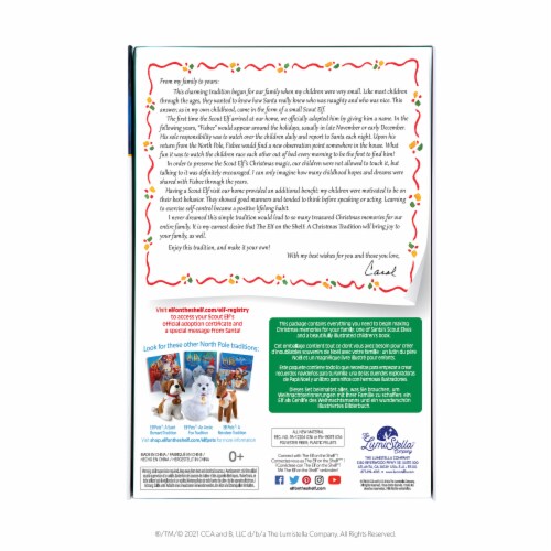 The Elf On The Shelf® Book and Girl Plush - Light Perspective: back