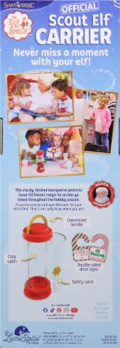 Santaverse™ Elf On The Shelf® Official Scout Elf™ Carrier Perspective: back