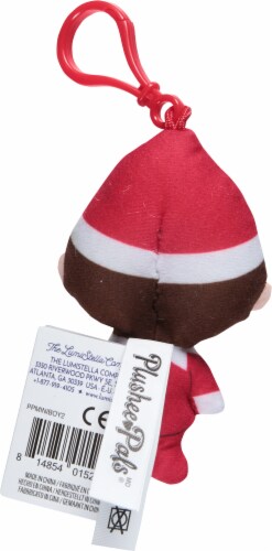 The Elf on the Shelf® Plushee Pals Mini Clips Boy Blue Eyes Perspective: back