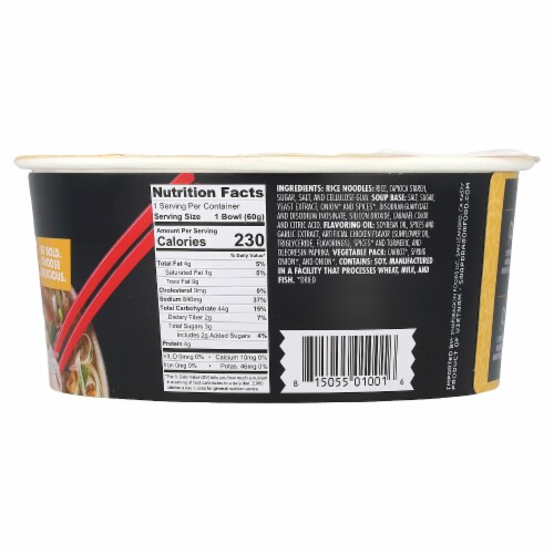 Snapdragon Chicken Pho Instant Noodle Soup - 2.1 oz Perspective: back