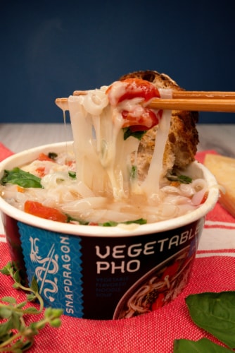 Snapdragon Vegetable Pho Instant Noodle Soup - 2.1 oz Perspective: back