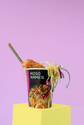 Snapdragon Miso Ramen Instant Noodle Soup - 2.2 oz Perspective: back